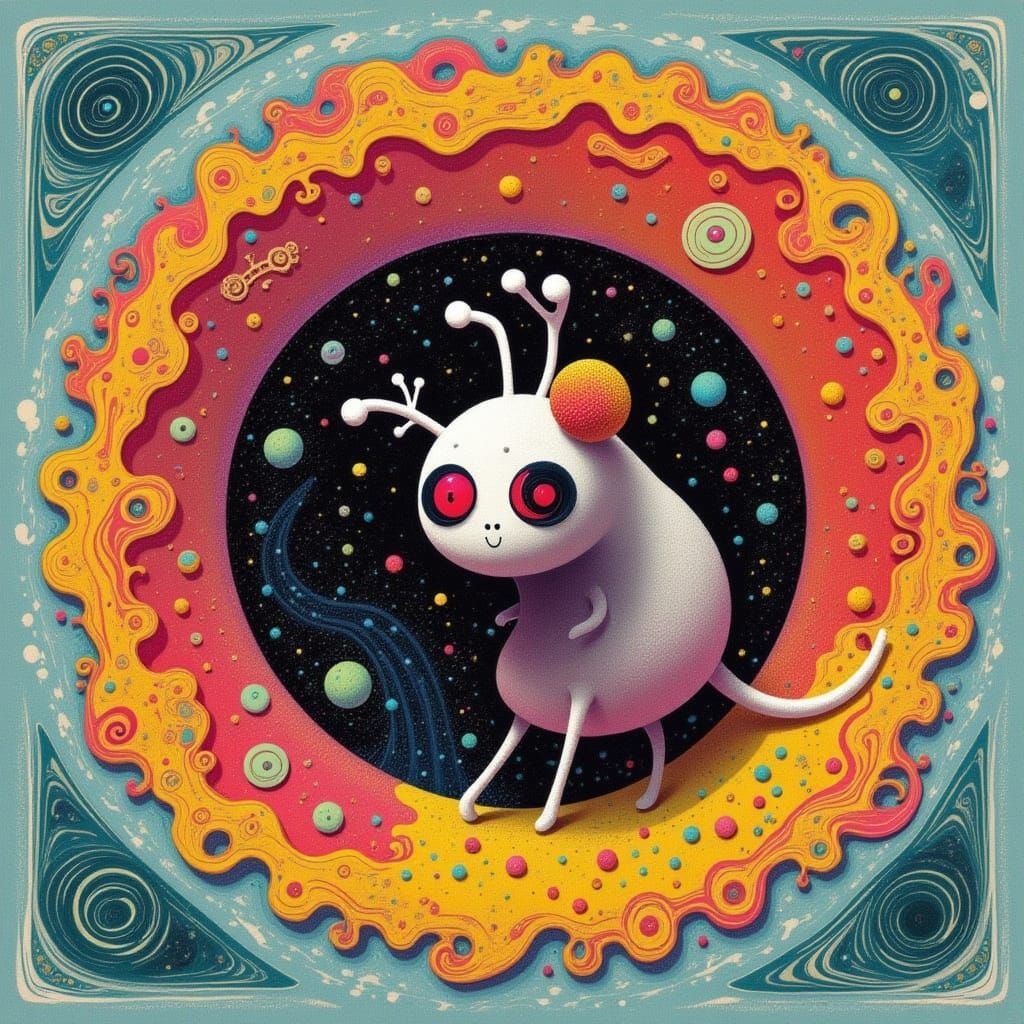 Stylized Portrait with Dreamy, Ethereal Qualities