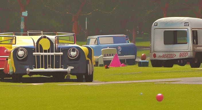 Abstract AI Interpretation of Chaos