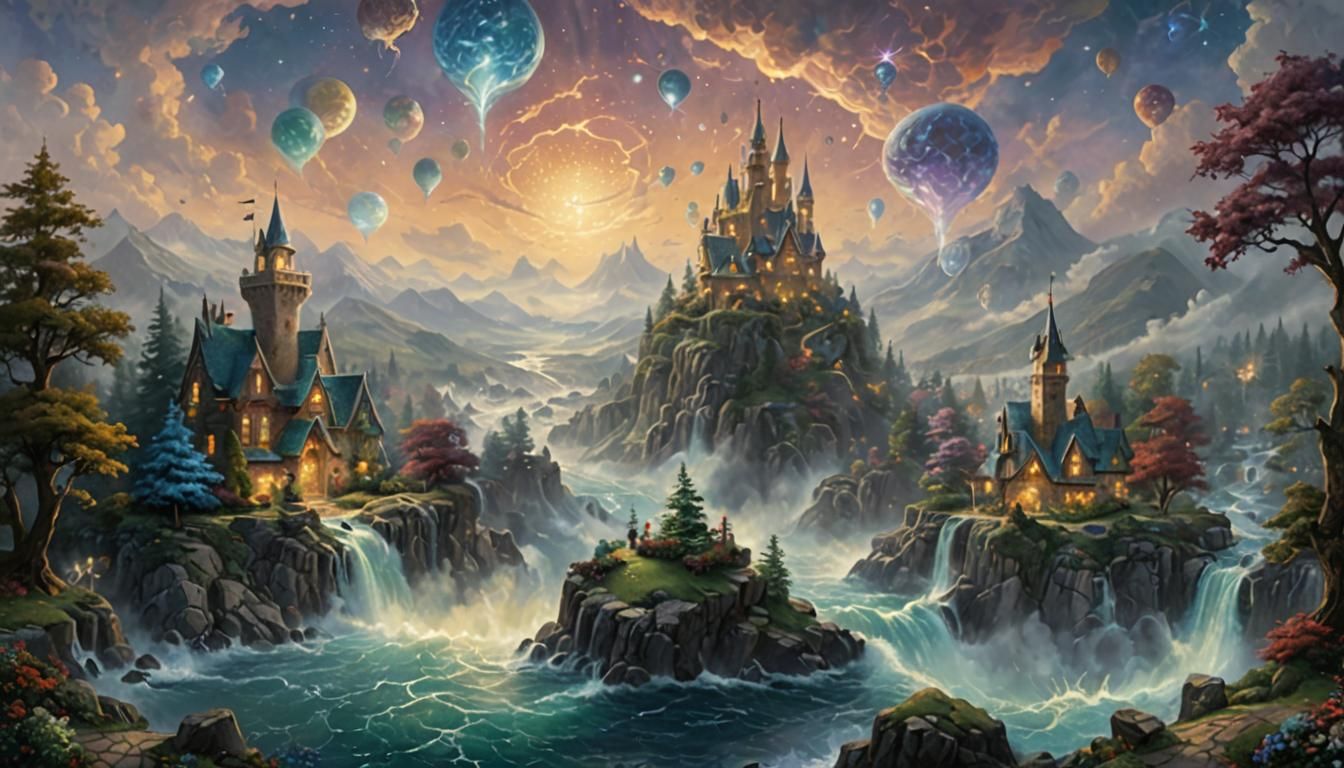 Spellcaster Unleashes a Devastating Attack: Ethereal Fantasy