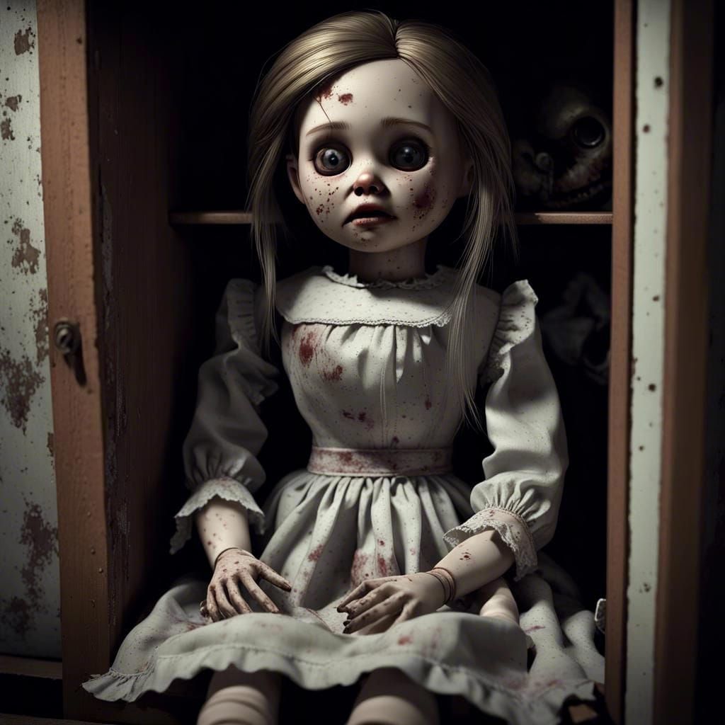 Creepy Haunted Doll