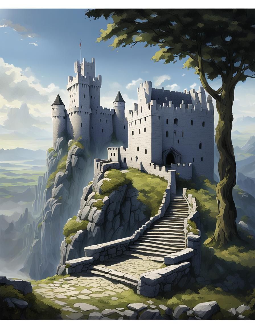 The Eyrie Castle: A Masterpiece of White Stone Architecture