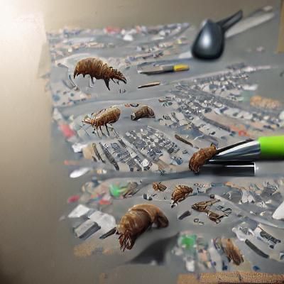 Flea-Free World: A Detailed Matte Painting