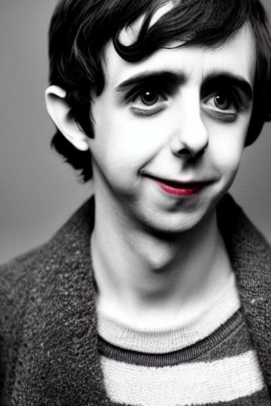 Creepy Realistic Portrait of Norman Bates in 8k