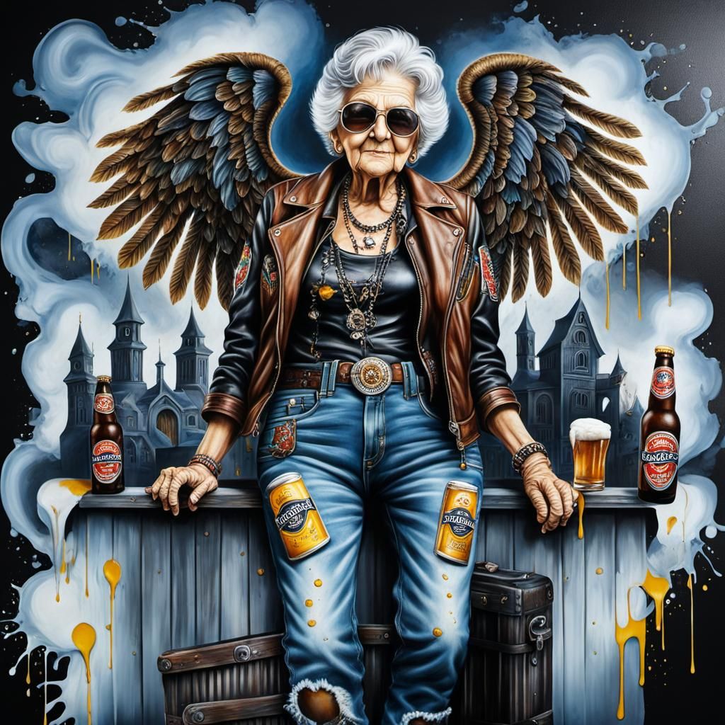 Image: It's hard to believe that this is an angel.