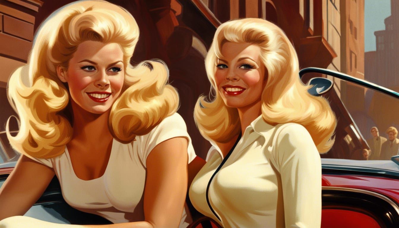 Elizabeth Montgomery (?) as Gwen Stacy (?)