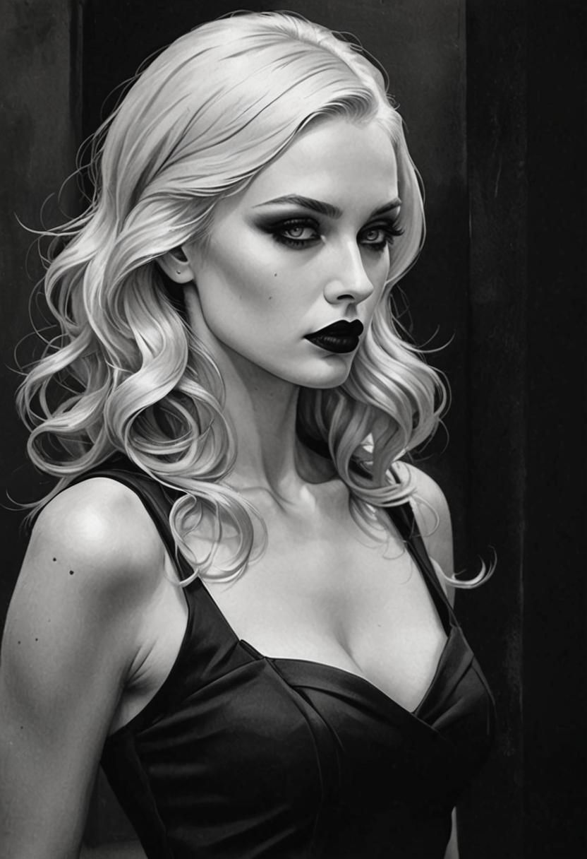 Elegant Noir Fashion Collection