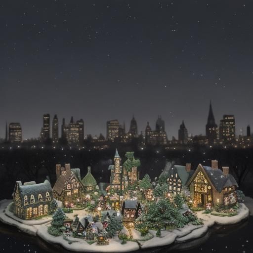 Enchanted Fairy and Gnome Village in Central Park