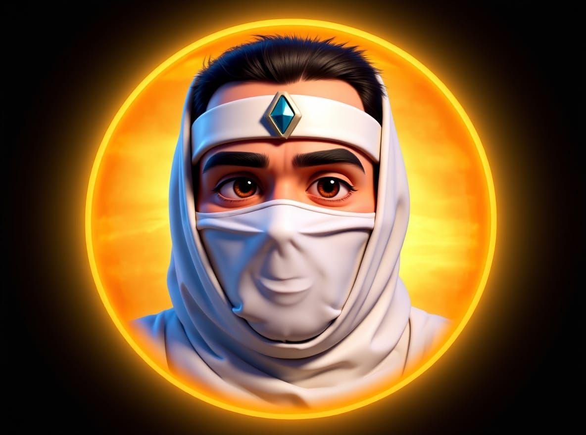 Character in Disney Pixar 3D Animation Style