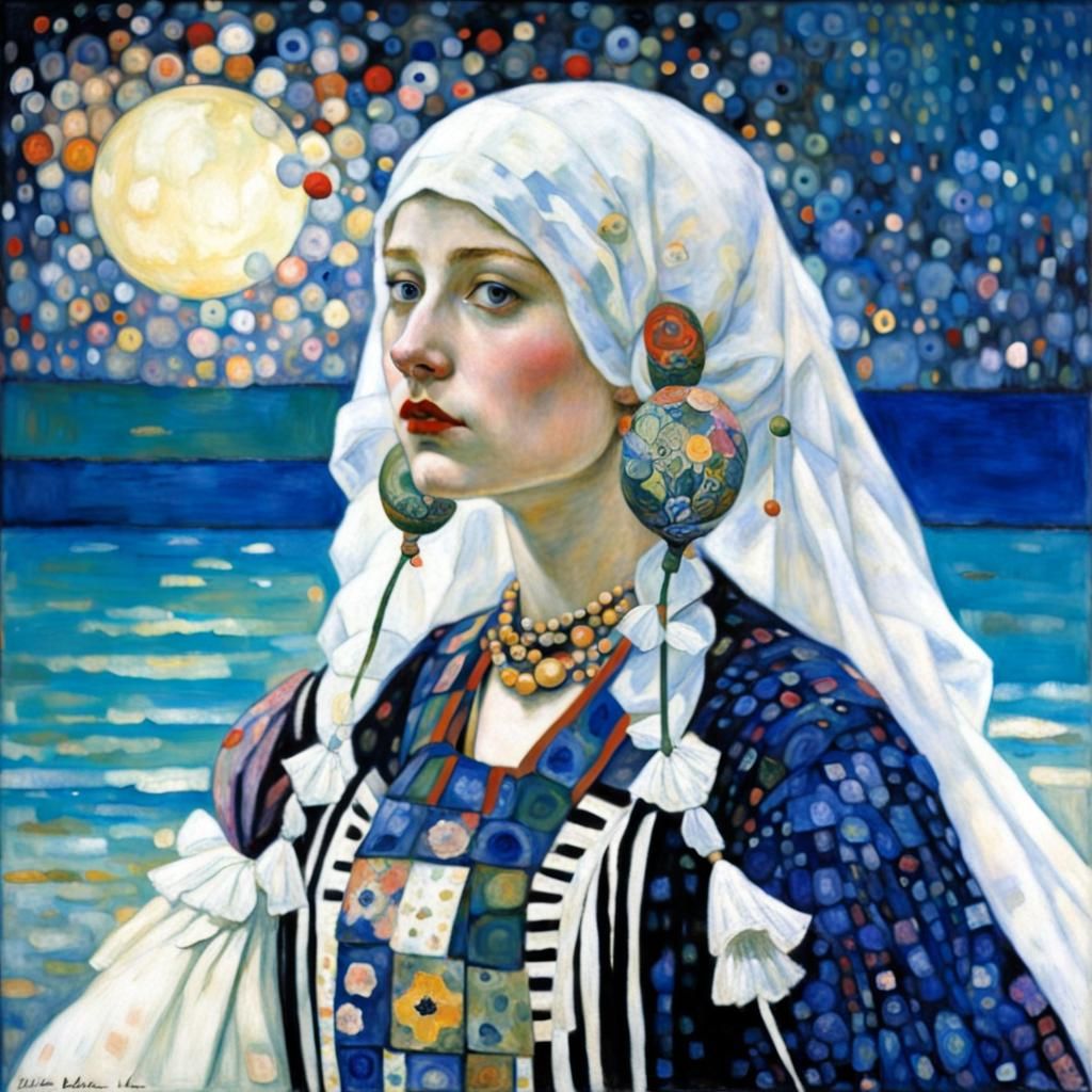 Artistic Fusion: Klee, Klimt, Renoir, and More