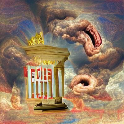 AI Image Generated from Empty Prompt