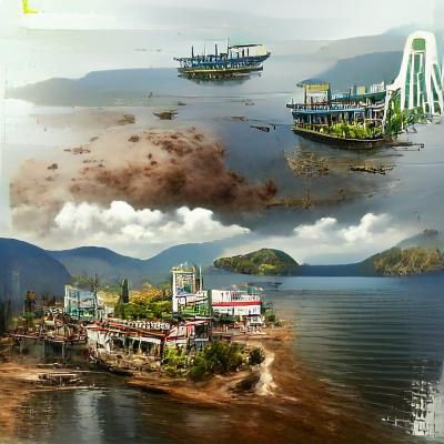 Fallout 4 Inspired Jayapura Concept Art