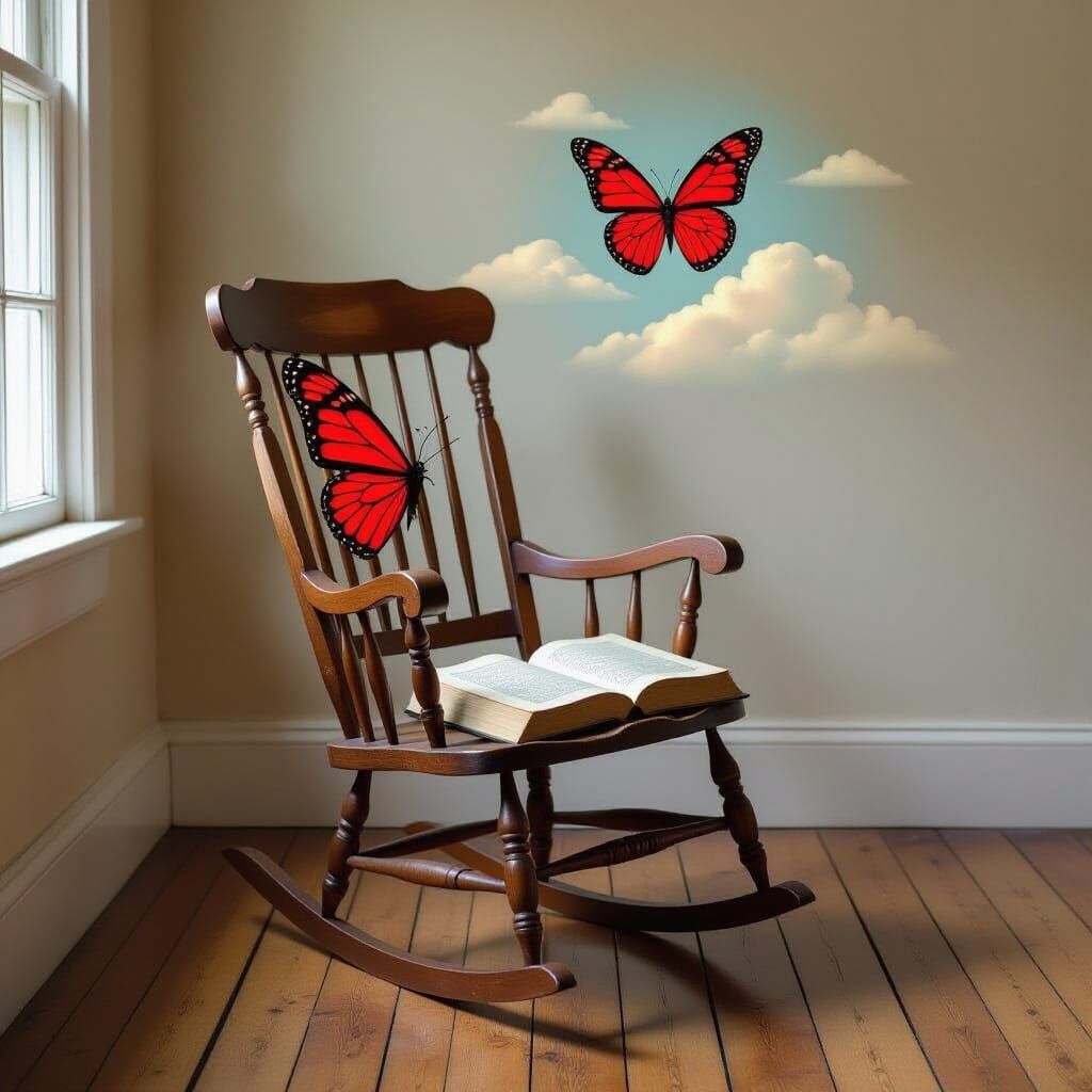 The Wishing Chair: A Surreal Fantasy Scene