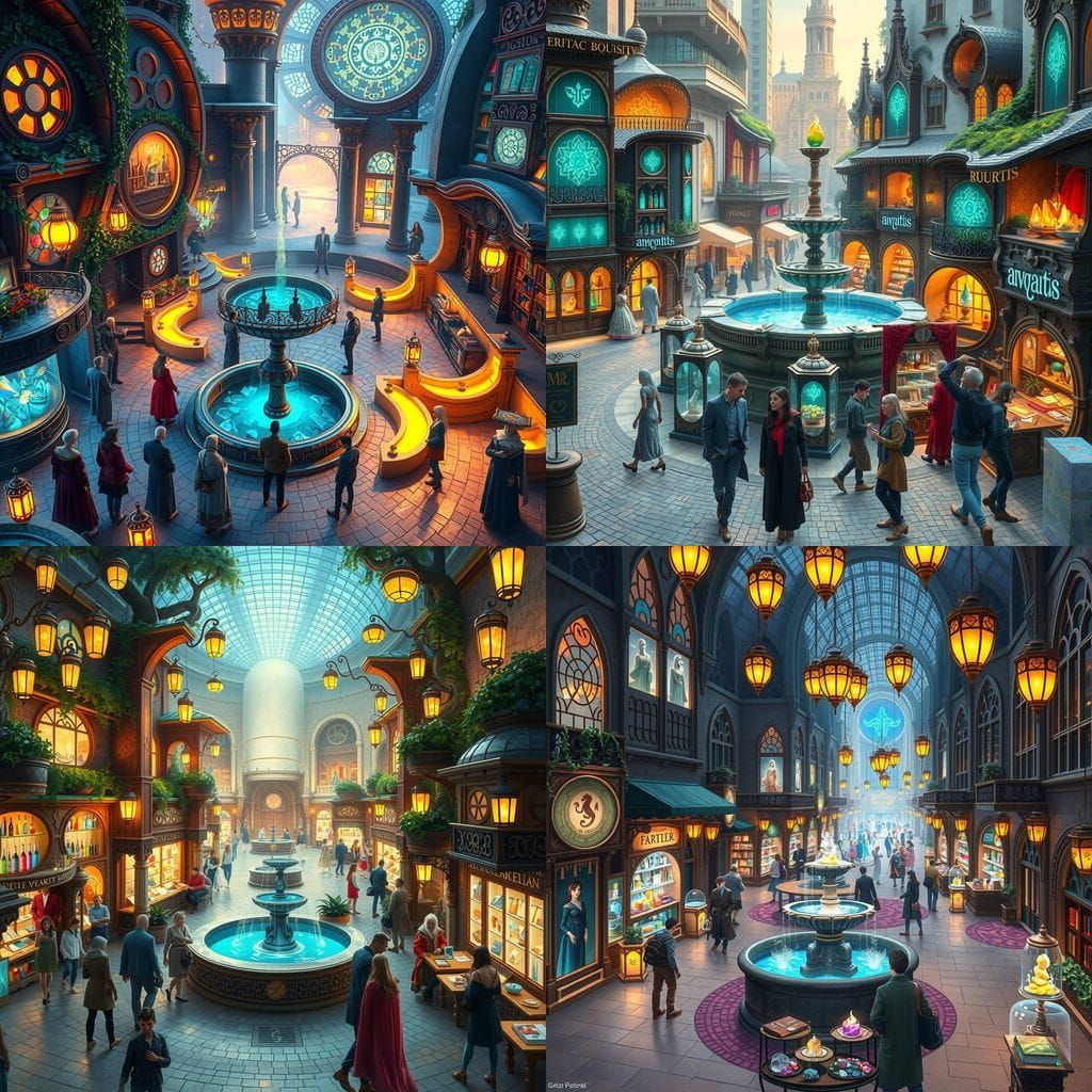 Enchanted Metropolis Marketplace