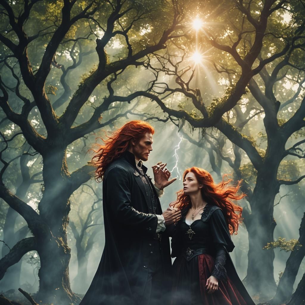 Soulmates: Demon Witch and Vampire in Enchanted Forest