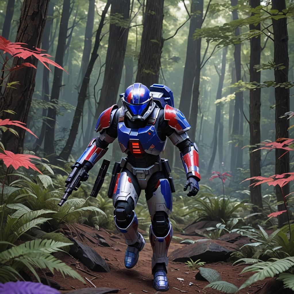 Clone Commando Infiltration: 3D Anime Art