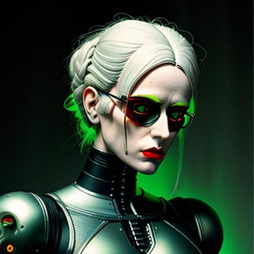Cyborg Doll: Gothic Android Bodybuilder