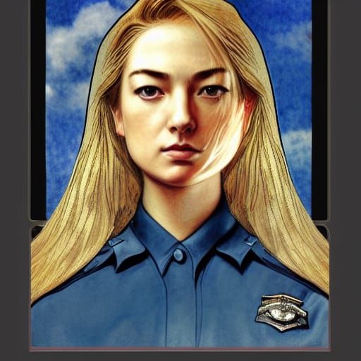Beautiful Deputy Portrait in Impressionist Style