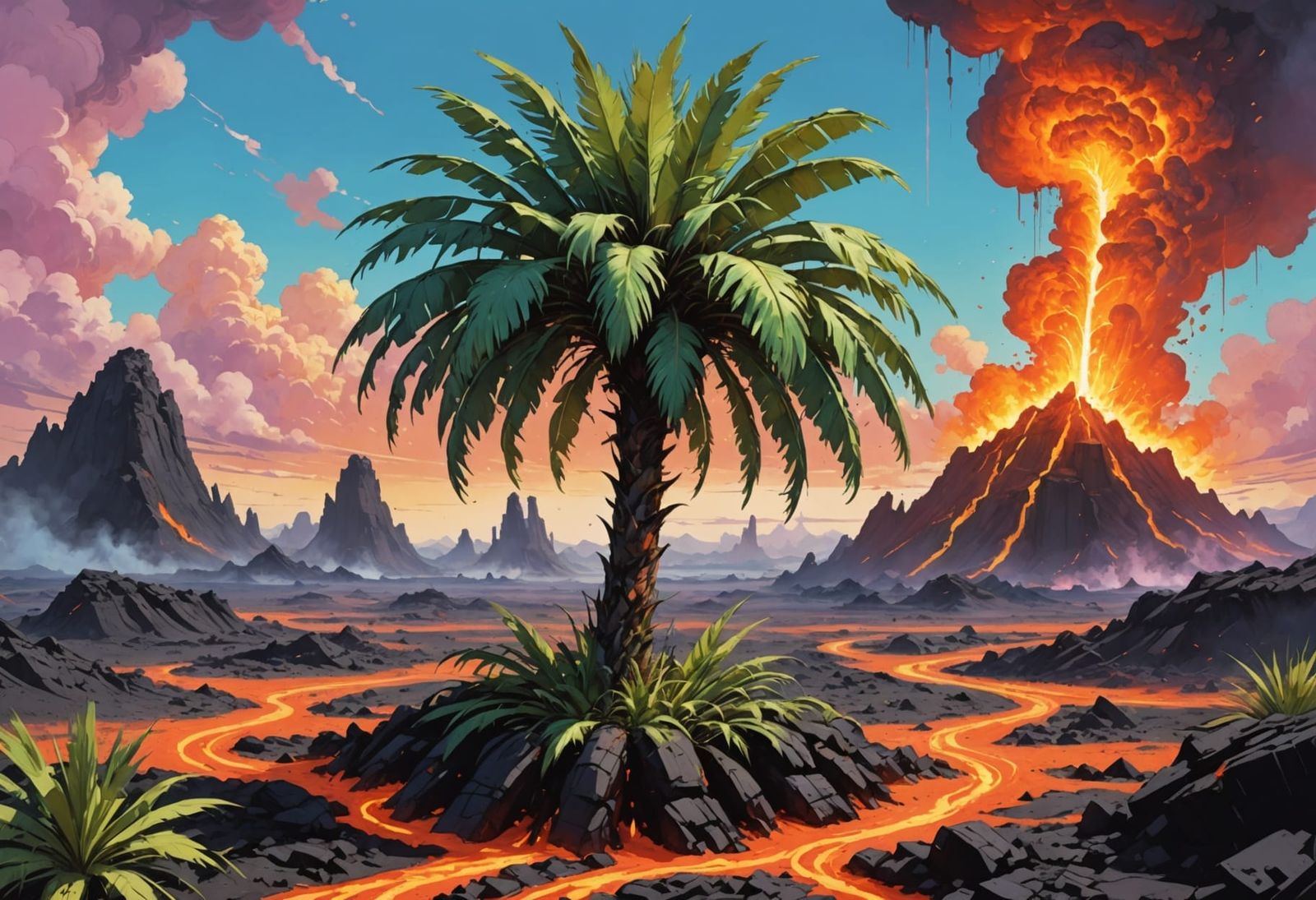 Lava tree