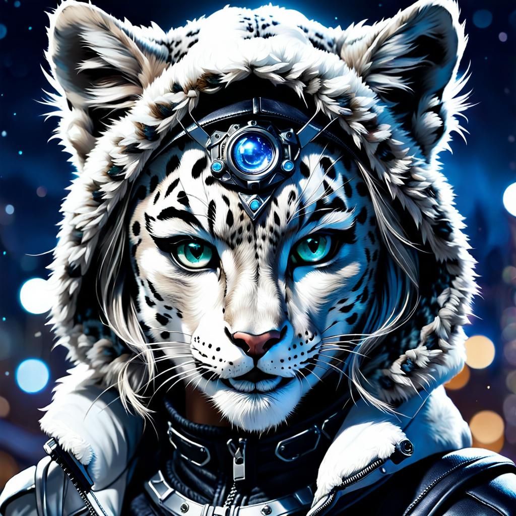 Anthro Snow Leopard