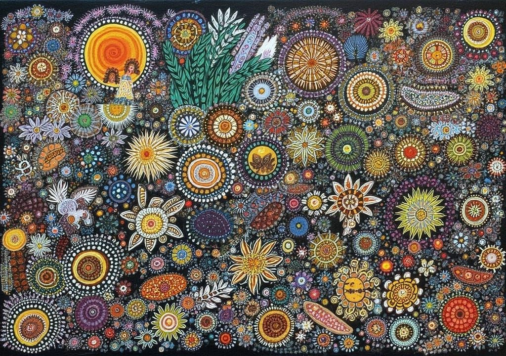 Intricate Fairytale Home, Expressionist Style