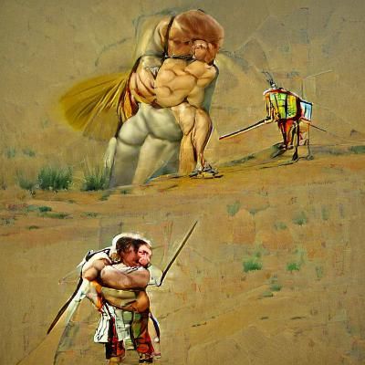 Homoerotic David and Goliath Interpretation