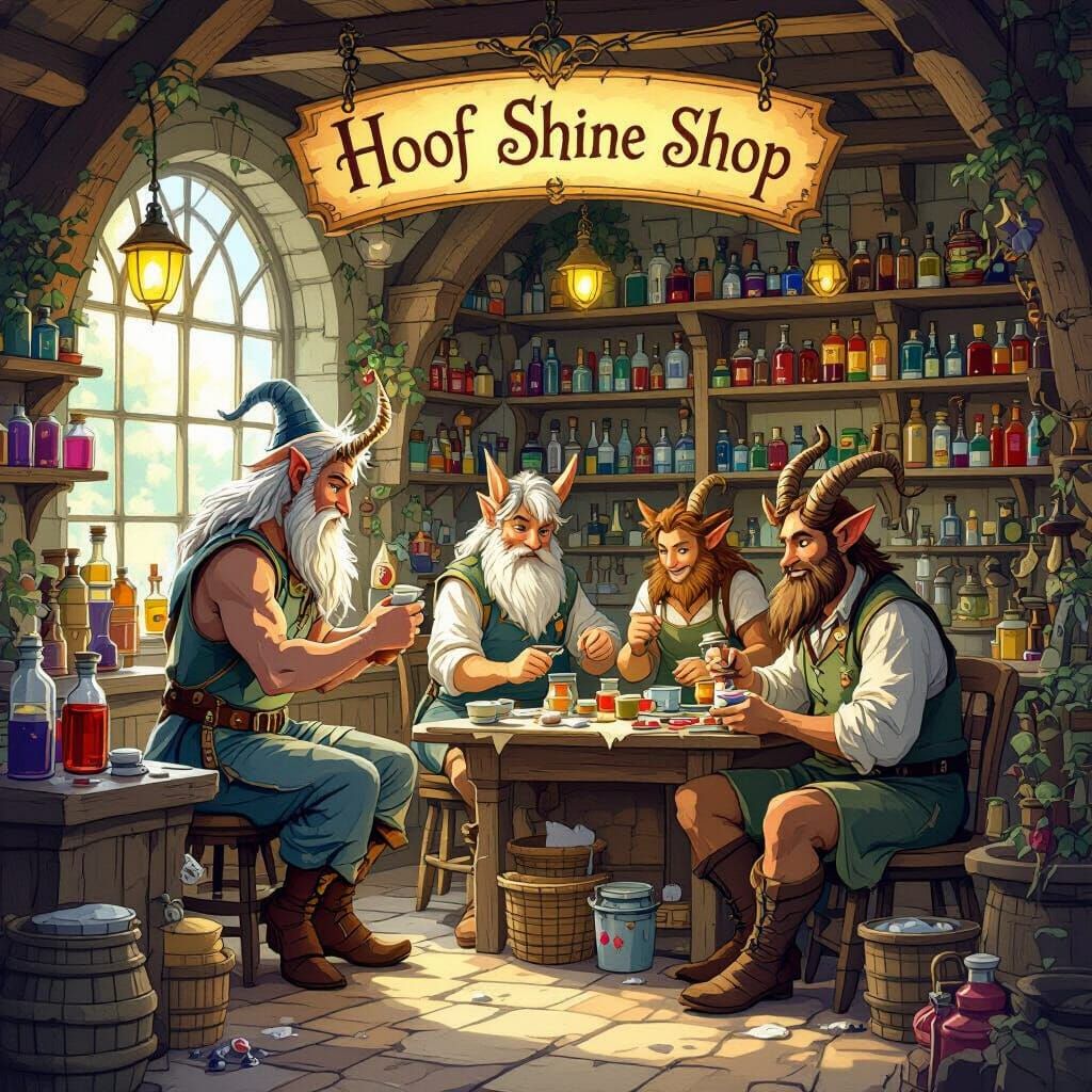 Magical Creatures Polish Hooves in Whimsical Shop