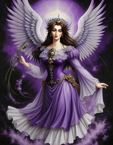 Purple Angel