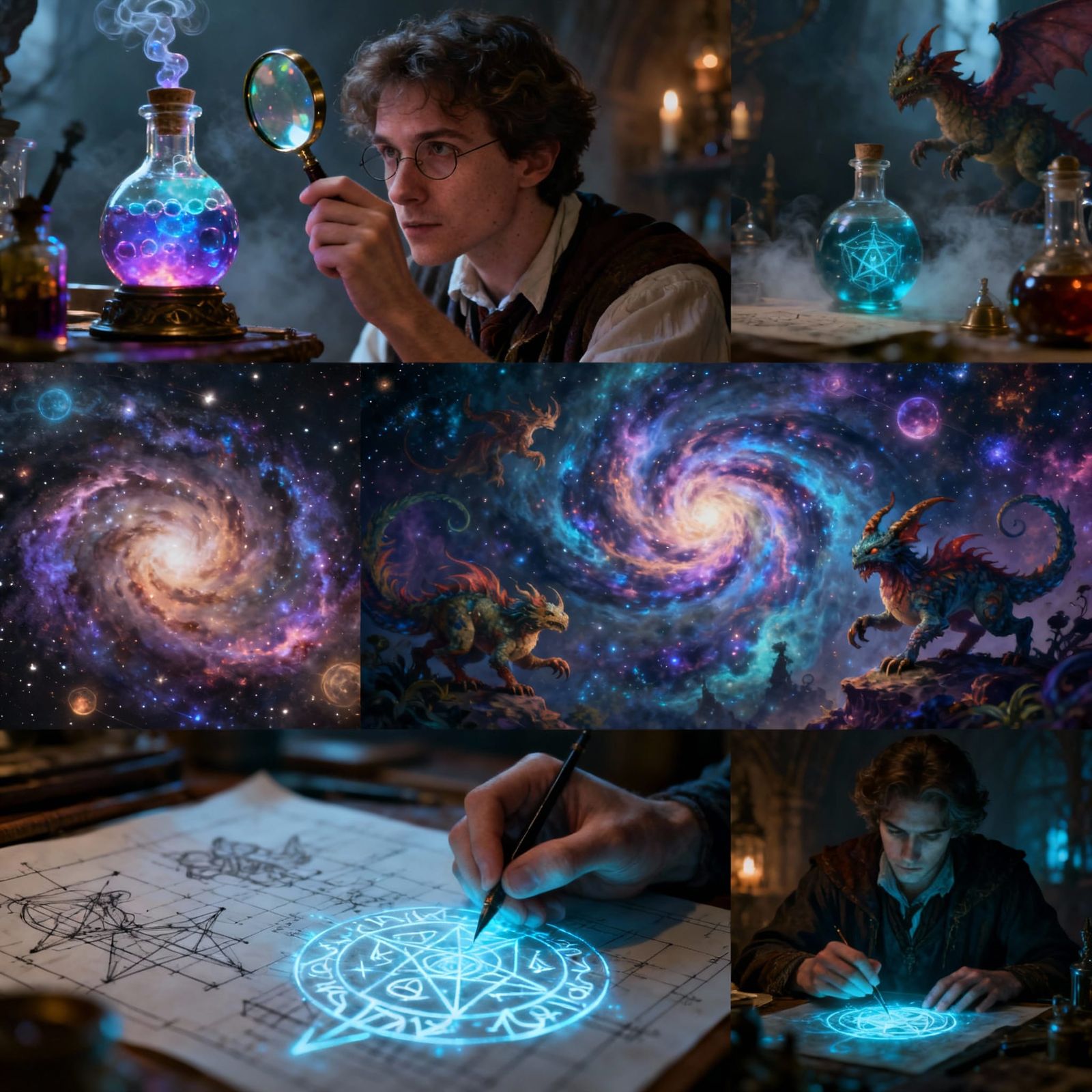 Magical Careers Concept Art: Potion Testers, Dream Designers...