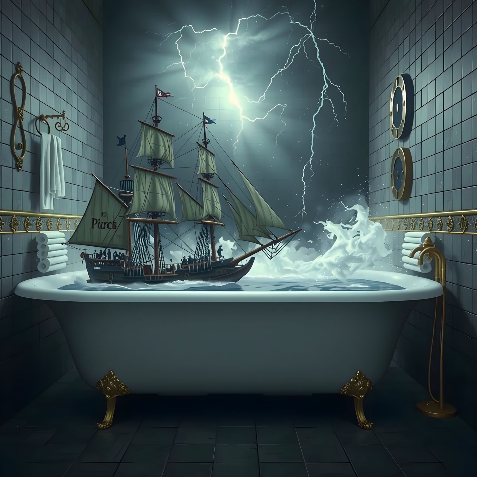 Bathtub Adventures: The Strange Destination