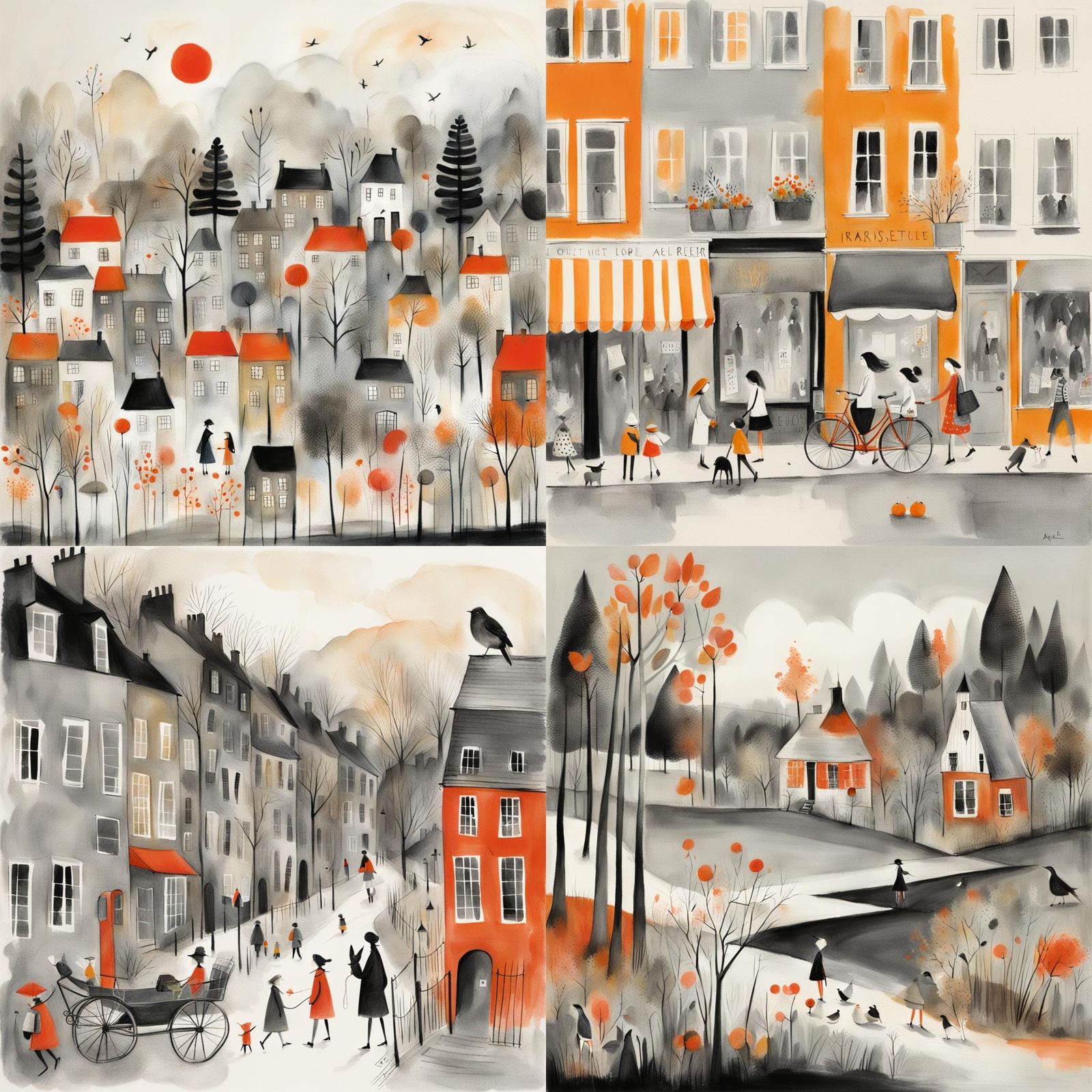 Charming Children's Book Illustration