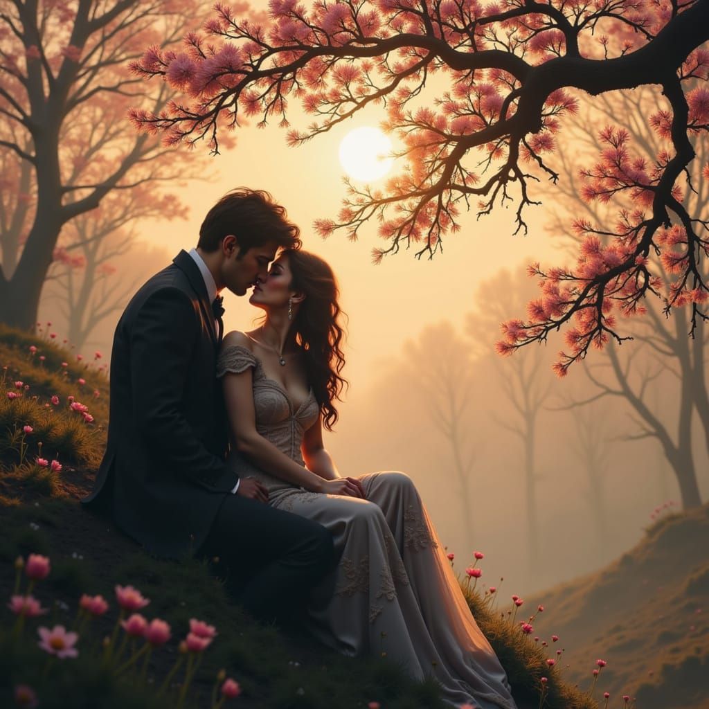 Death Embraces Humanity in Romantic Art