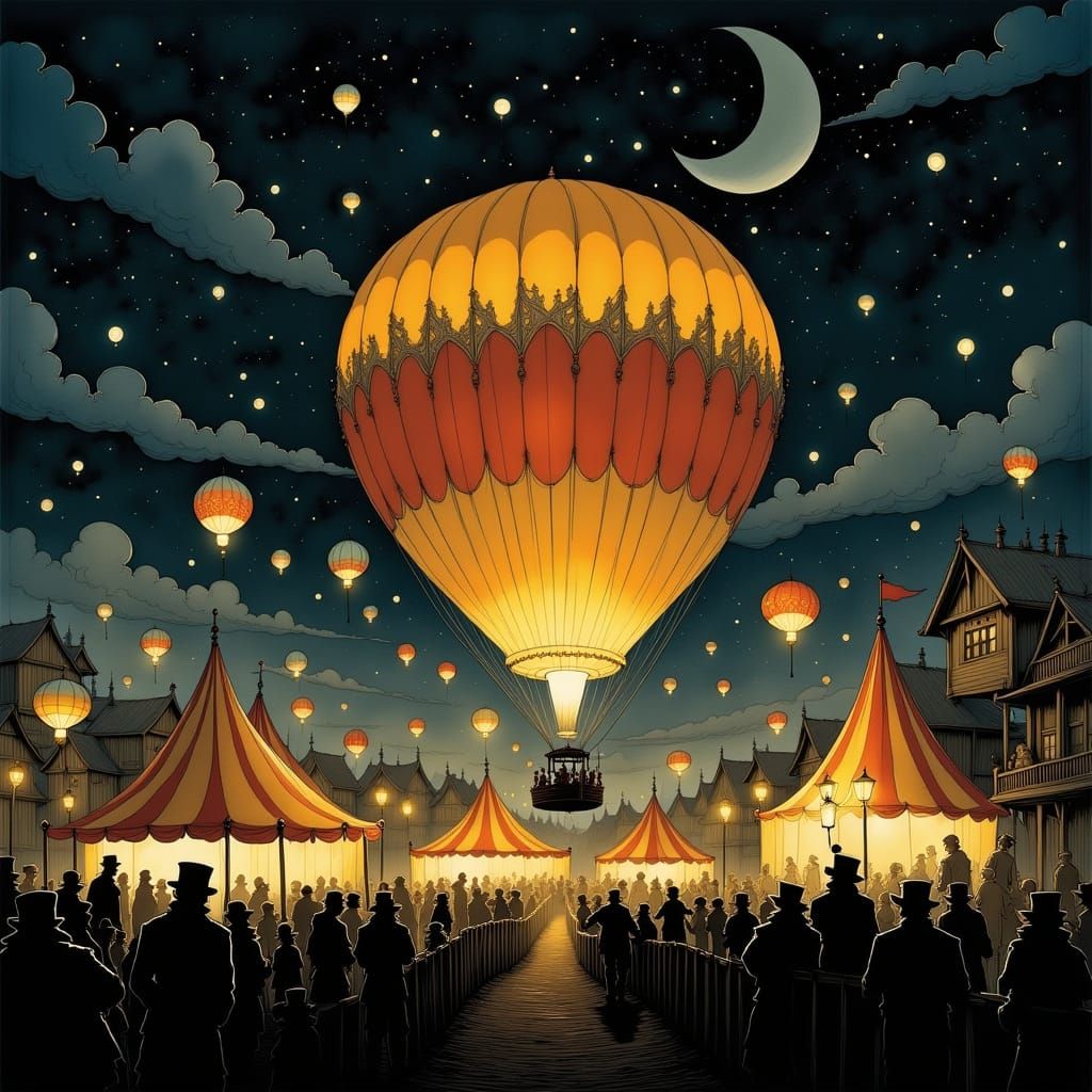 A Steampunk-Inspired Circus Spectacle