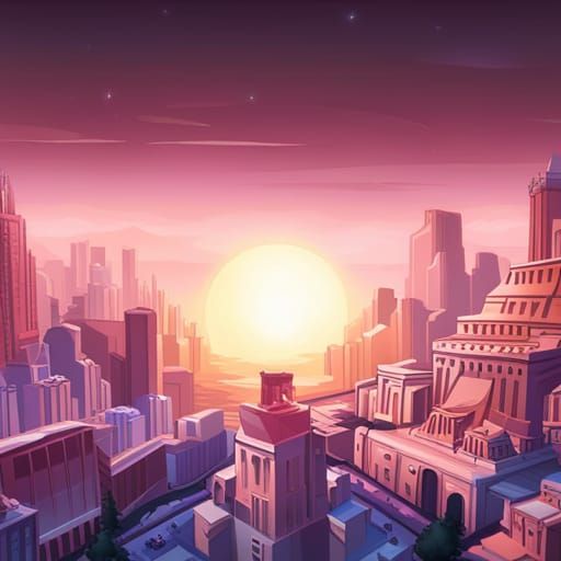 Halo Inspired UNSC Warship in Deep Space