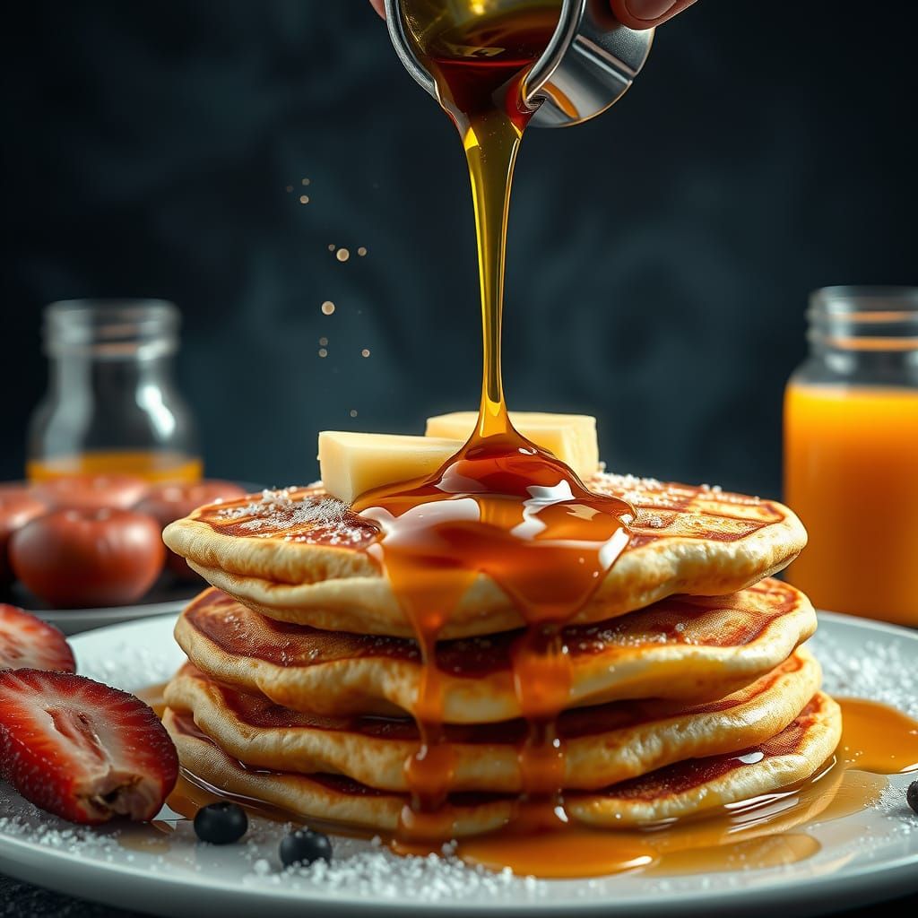 Fantastical Breakfast Feast in Vibrant Color