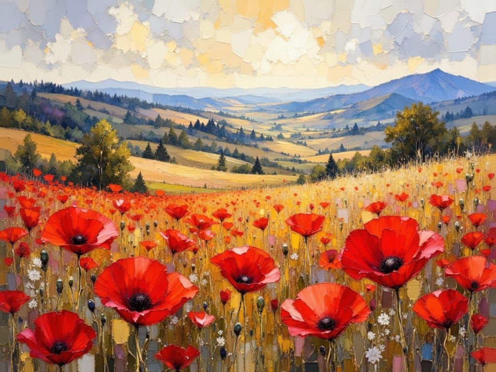 Poppy field