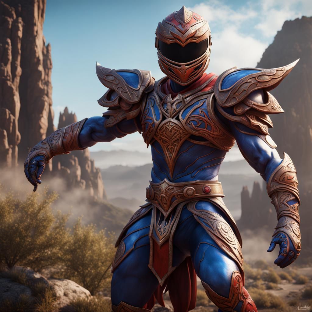 Armenian Power Ranger Concept Art