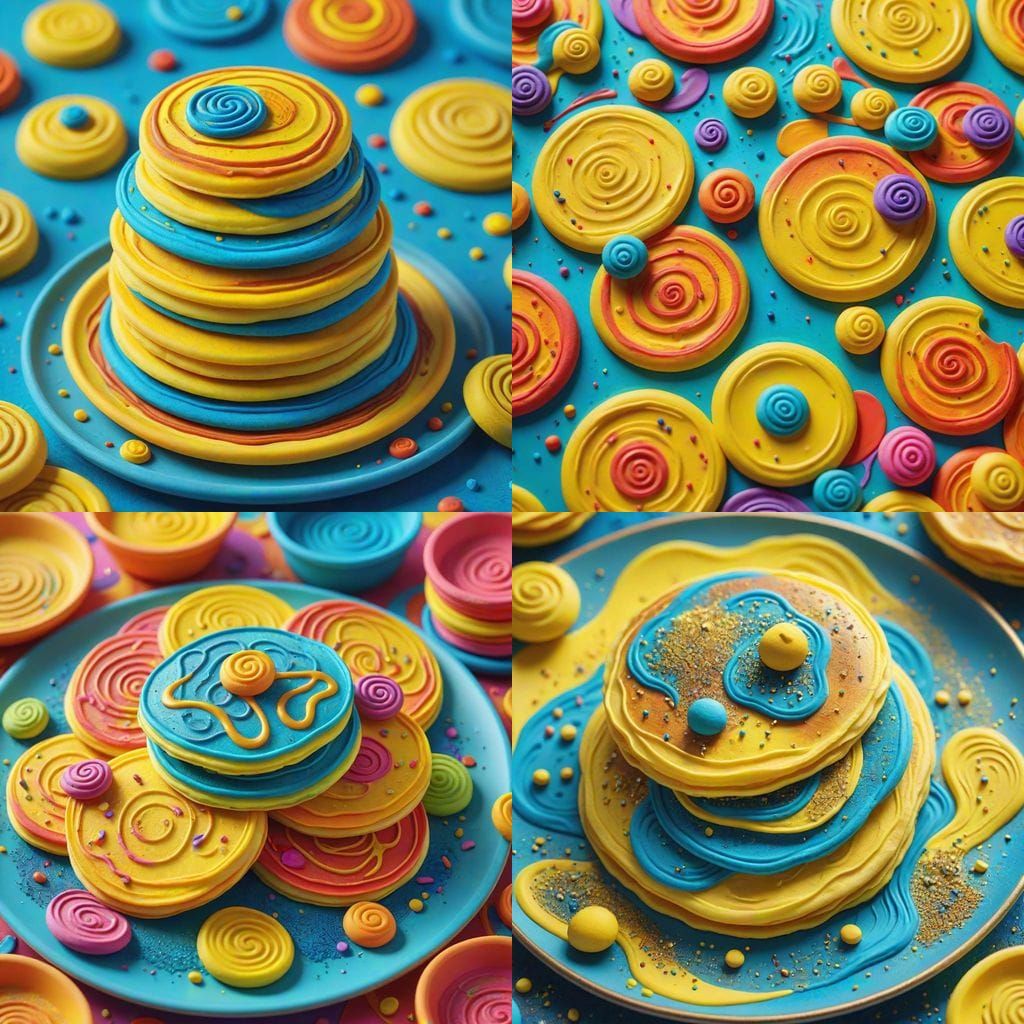 Play-Doh Pancakes: A Clay Culinary Creation