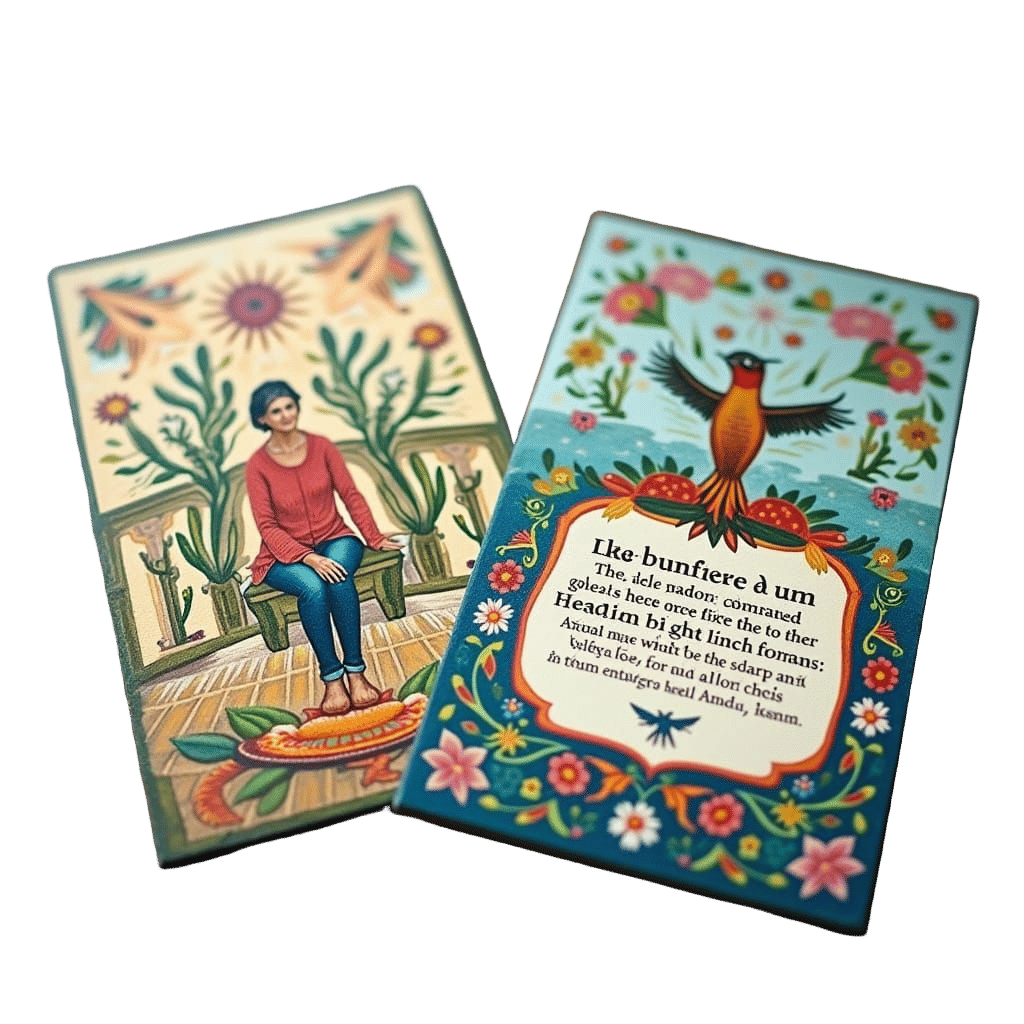 Vibrant Family Memories Card Game Inspired by Mexican Folk A...