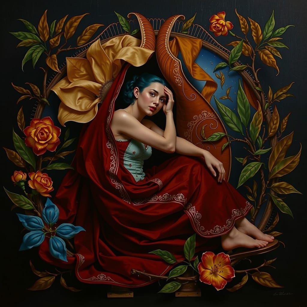 Chimaera of Life and Infinity in Photorealistic Style