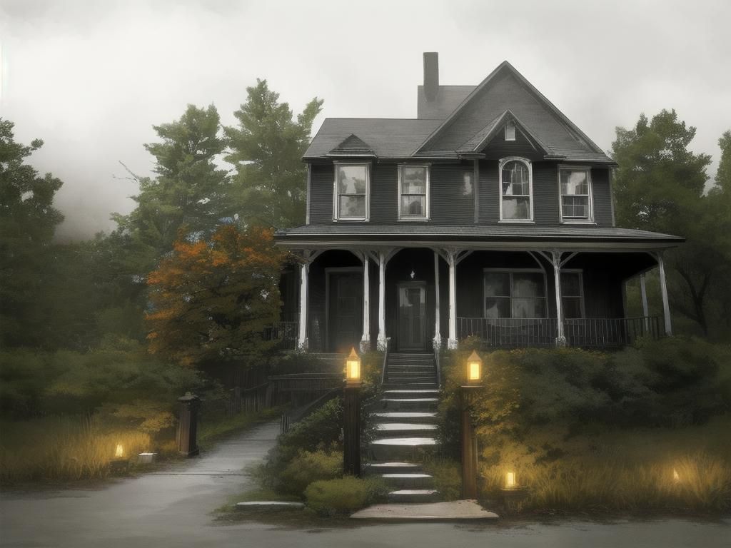 Vampire Squatters Occupy House in Foggy Forest