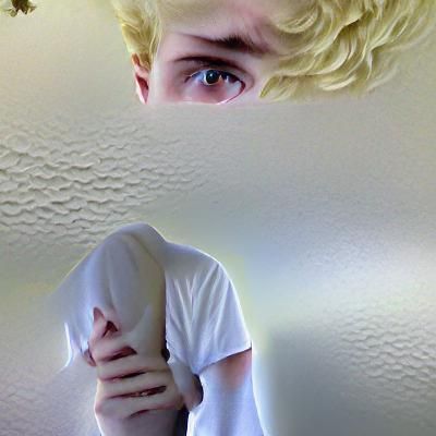 Portrait of a Nervous Young Man