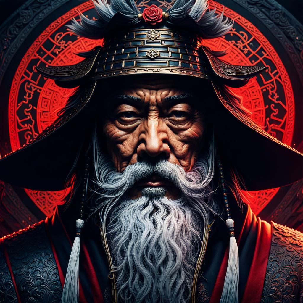 A wise old Japanese Samurai....