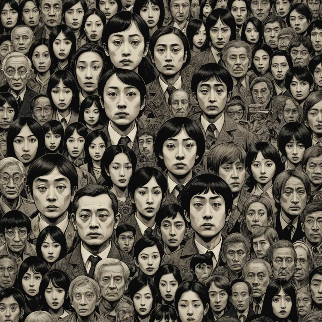 Junji Ito, obey posters, conform posters, eyes everywhere, digital timeline of history, control centers, resistance graf...