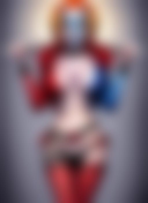 Hyperdetailed Nude Portrait with Dynamic Lighting