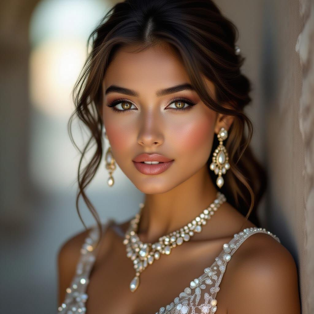 Indian Girl's Elegant Jewellery Photoshoot