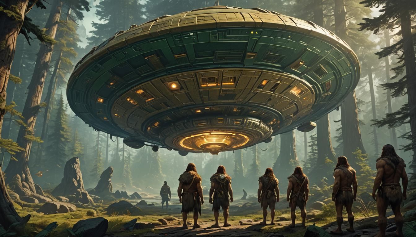 Aliens Studying our Local Wildlife