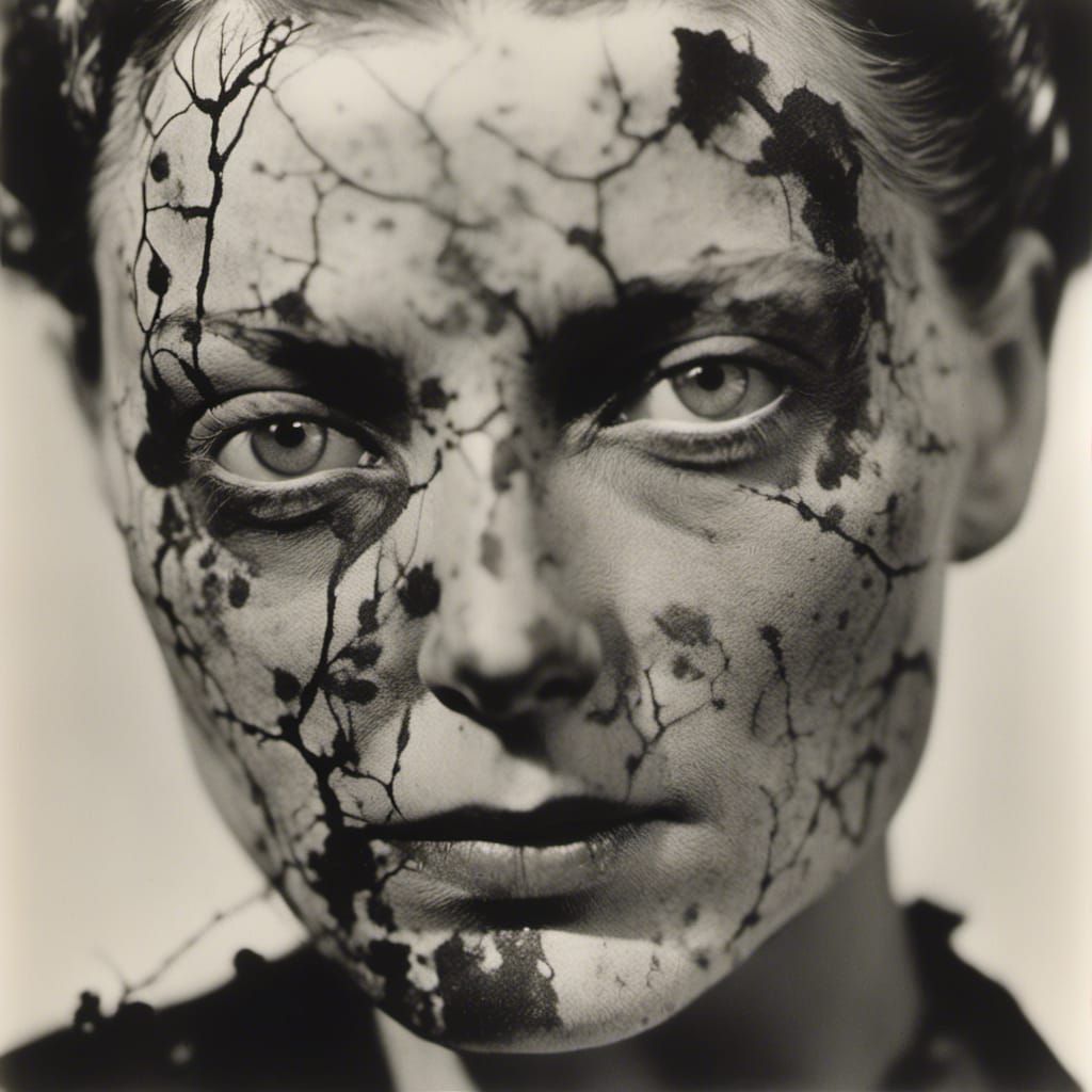 Hyperrealistic Close Up of Woman in Nature