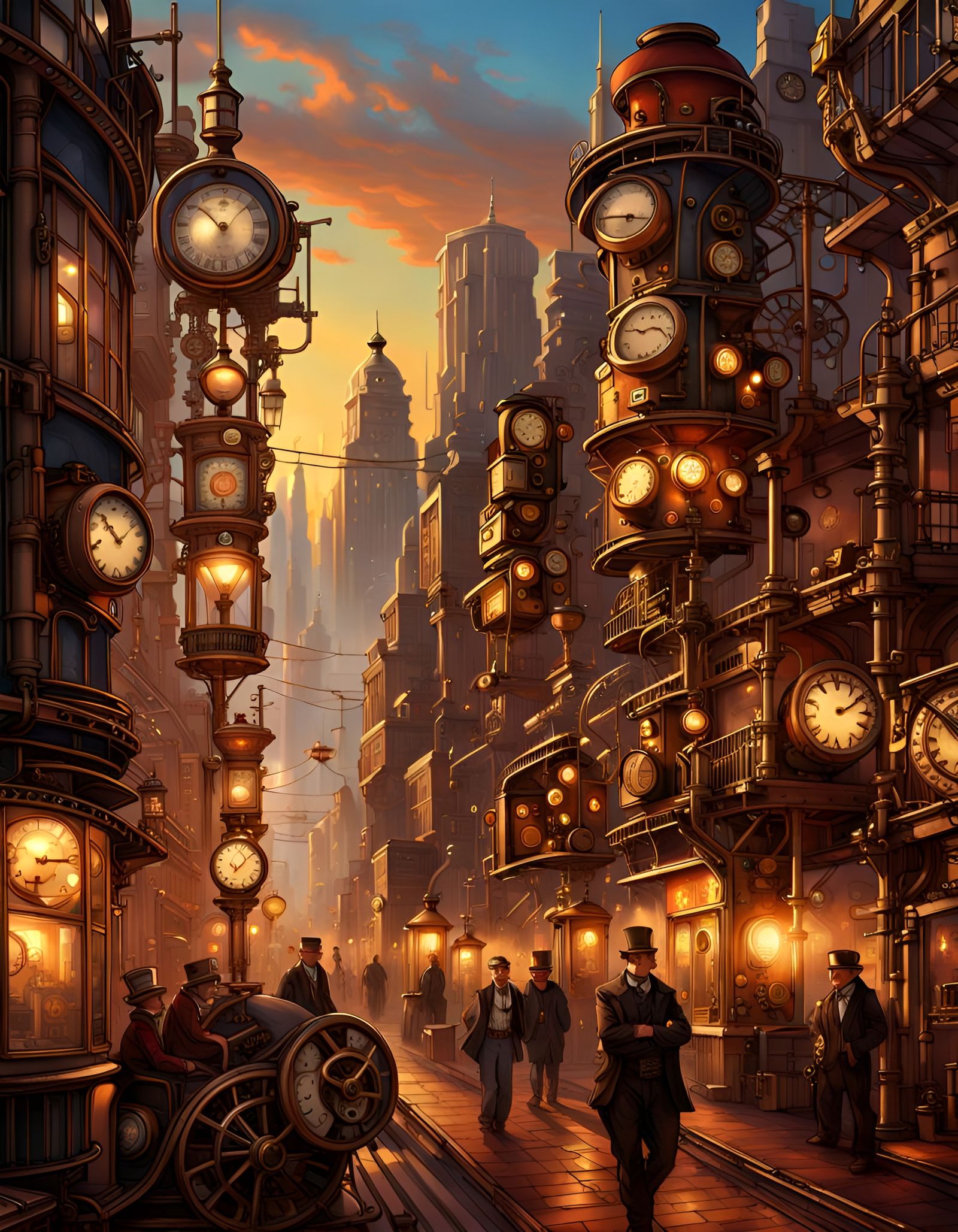 Steampunk Metropolis