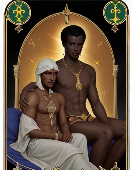 Brazilian Tarot Card: The Lovers