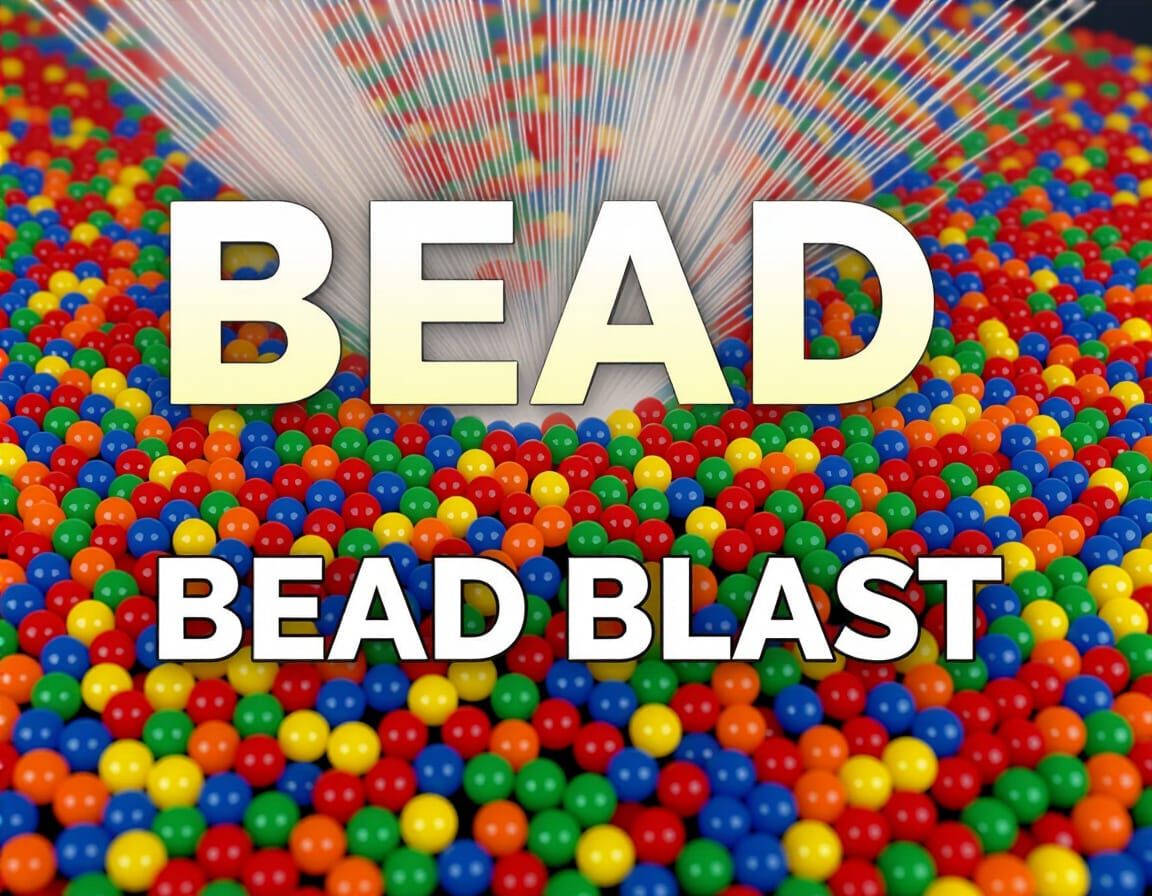 AI Generated Bead Blast Visualization
